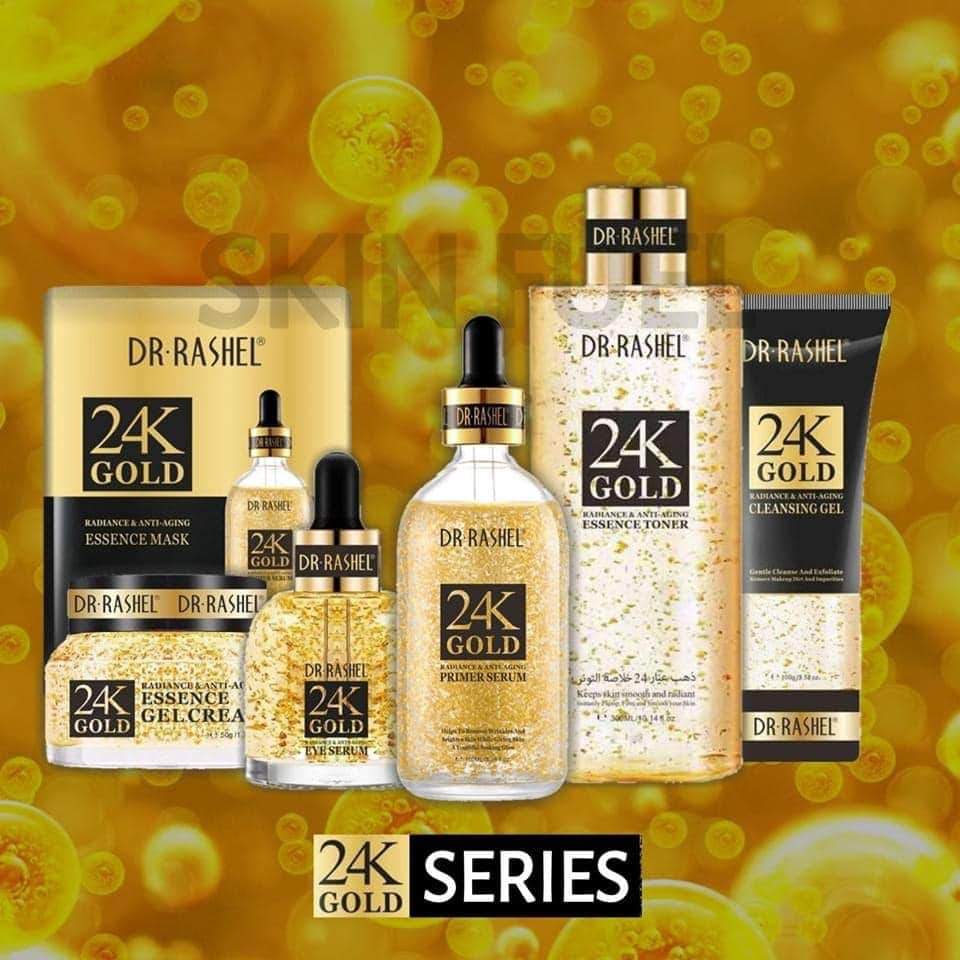 Dr Rashel 24K Gold Radiance & Anti-Aging Series - Pack of 6