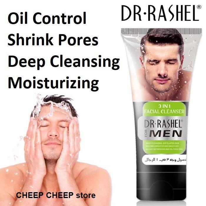 Dr.Rashel 3 In 1 Facial Cleanser For Men