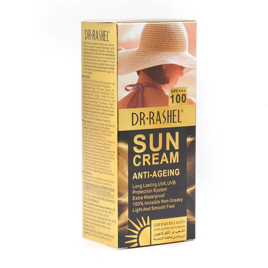 DR.RASHEL Collagen Sunblock Cream Moisturizing Sunscreen Cream SPF 100
