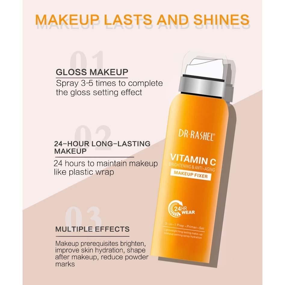 Dr.Rashel Vitamin C Brightening & Anti Aging Make Up Fixer